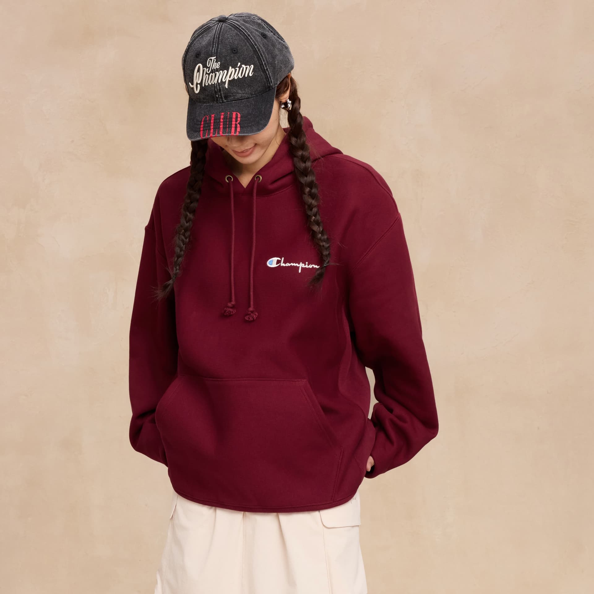Худи Champion FW22 Logo - изображение 5