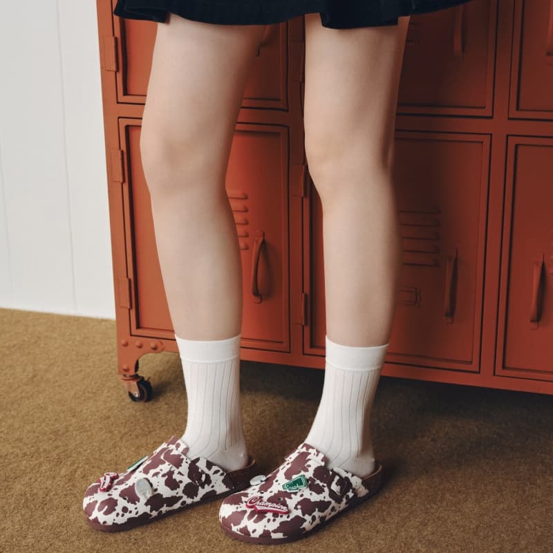 Сандалии Champion ЭВА Пластик Сабо Резина Стиль Обувь Birkenstock Унисекс Карамельный Коричневый Лён - изображение 7
