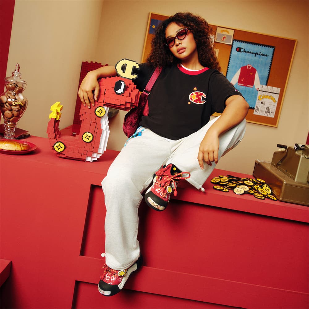 Кроссовки Champion Puffy Donut Ember Red/Black - изображение 6