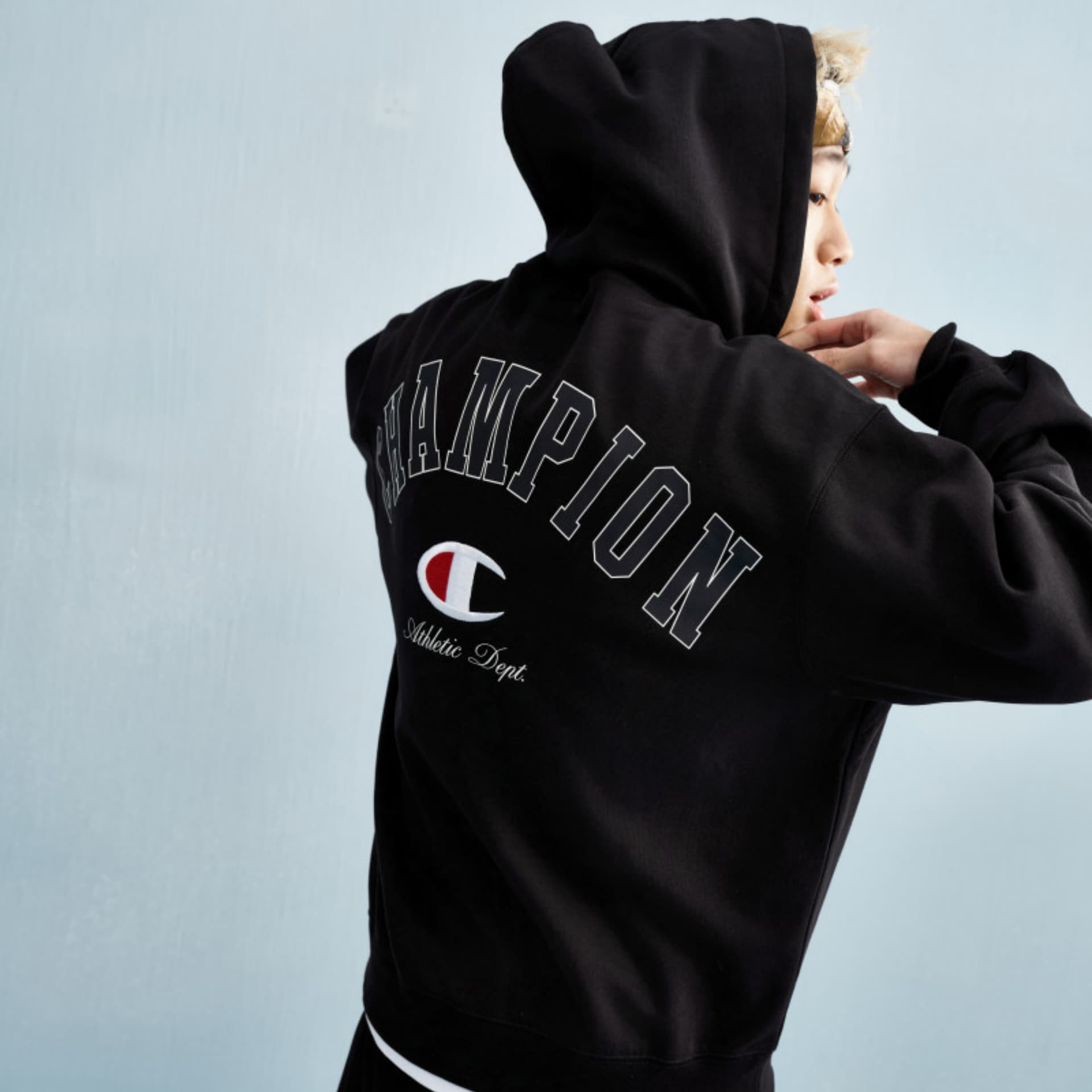 Кофта Champion Свитшот Европейская версия Унисекс Черный - изображение 3