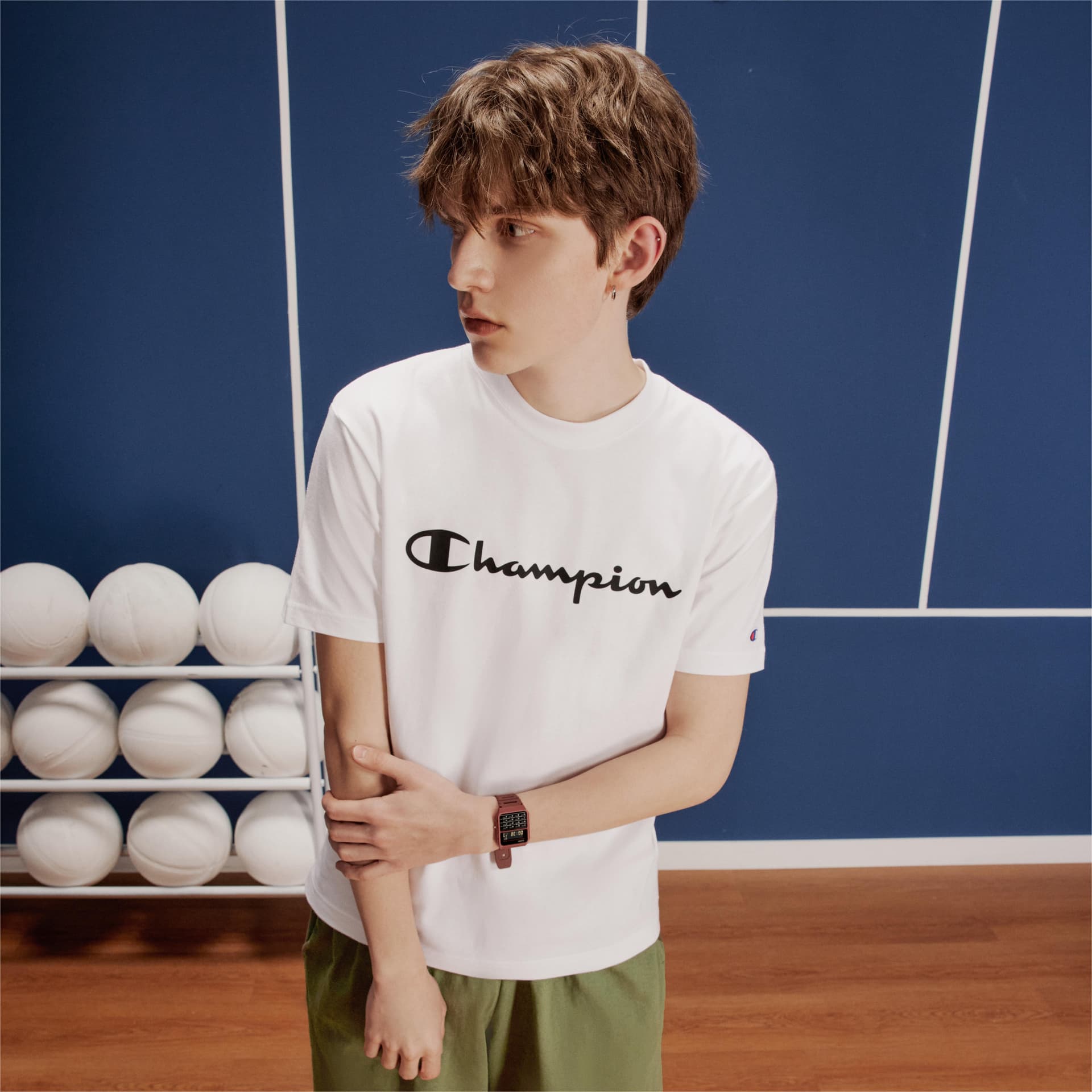 Футболка Champion SS22 Basic LogoT - изображение 3