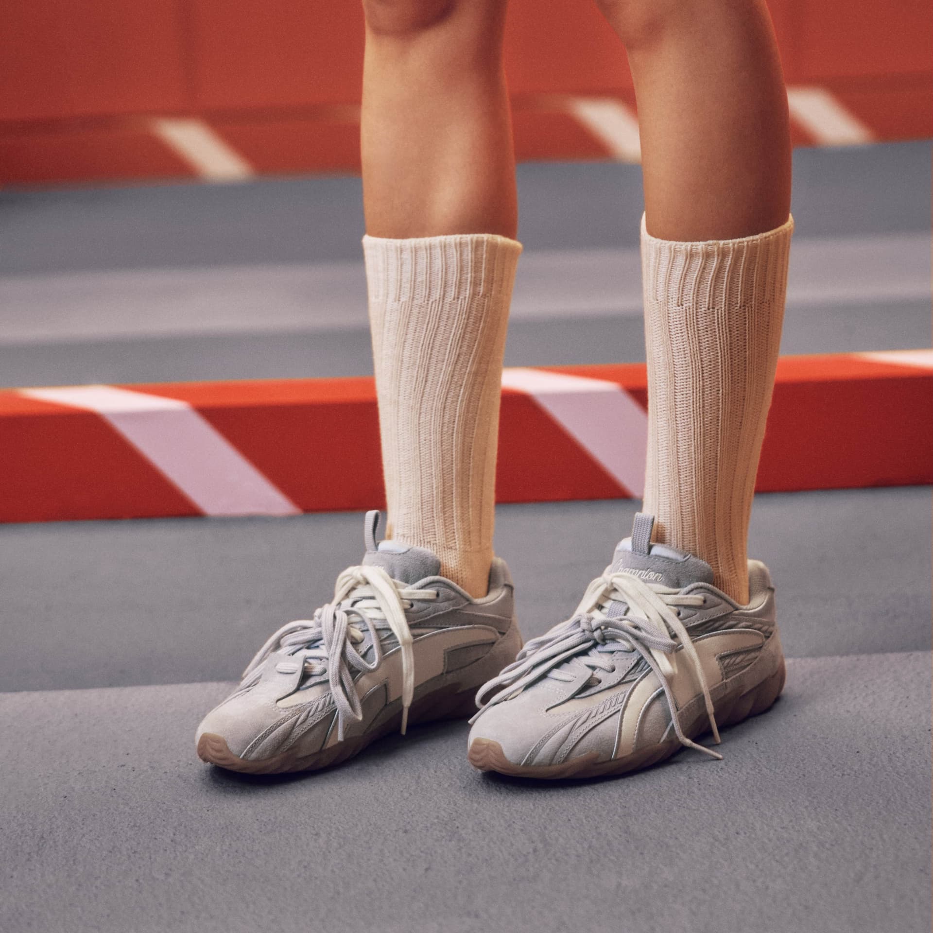 Кроссовки Champion Текстиль Синтетическая Кожа Поддержка Легкий Низкий Верх Повседневная Обувь Женская - изображение 8