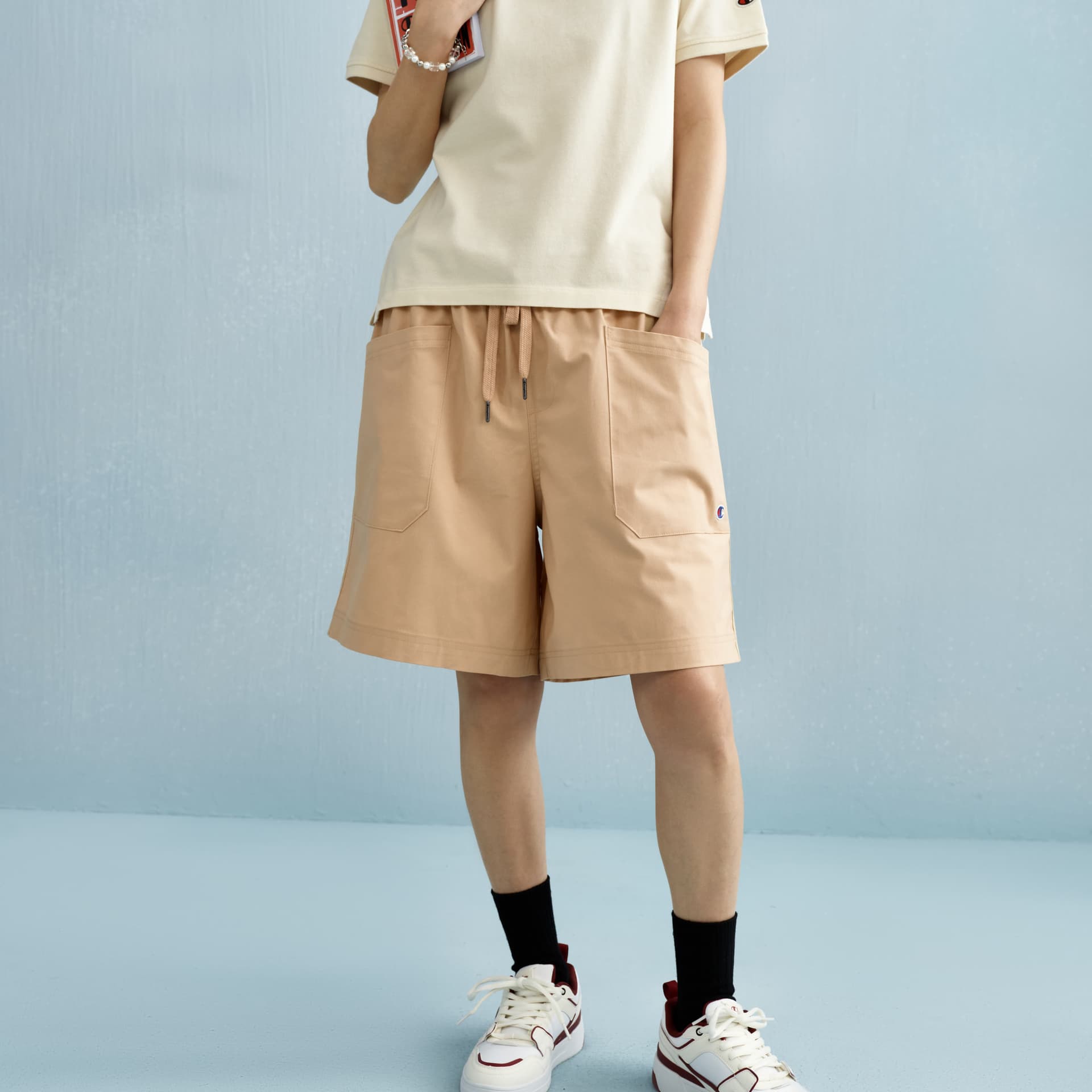 Шорты Champion SS25 Повседневные шорты унисекс - изображение 8