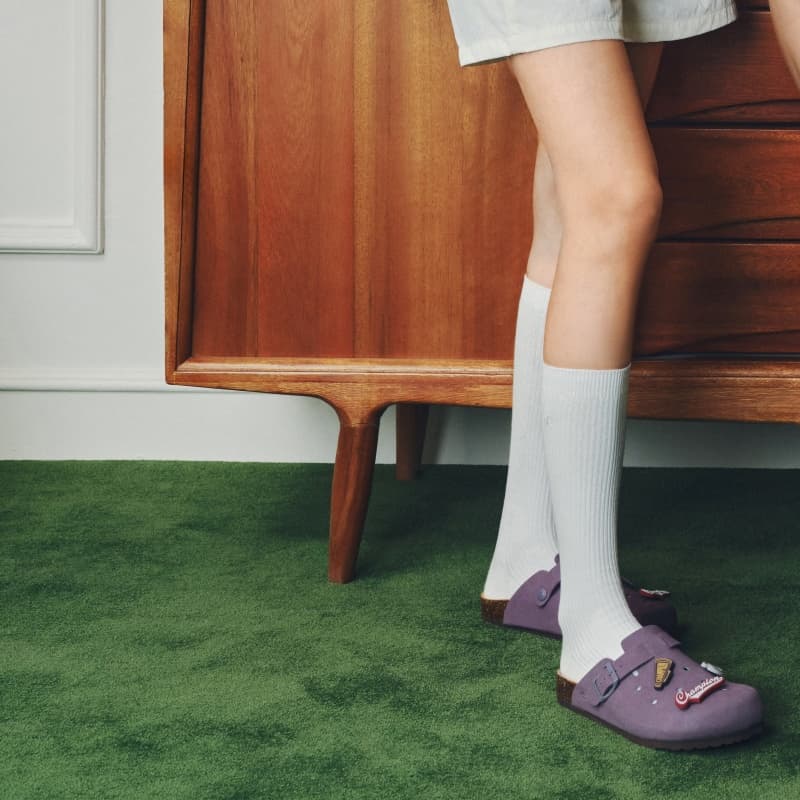 Сандалии Champion Обувь Birkenstock Унисекс Инжирный Фиолетовый - изображение 7