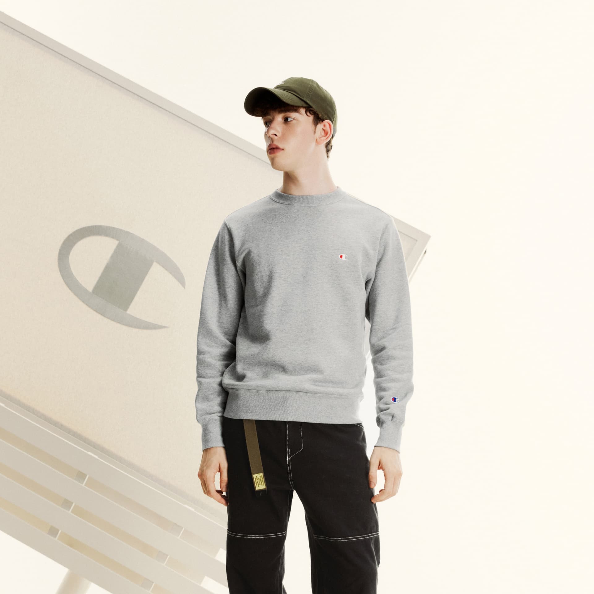 Худи Champion C Logo - изображение 3