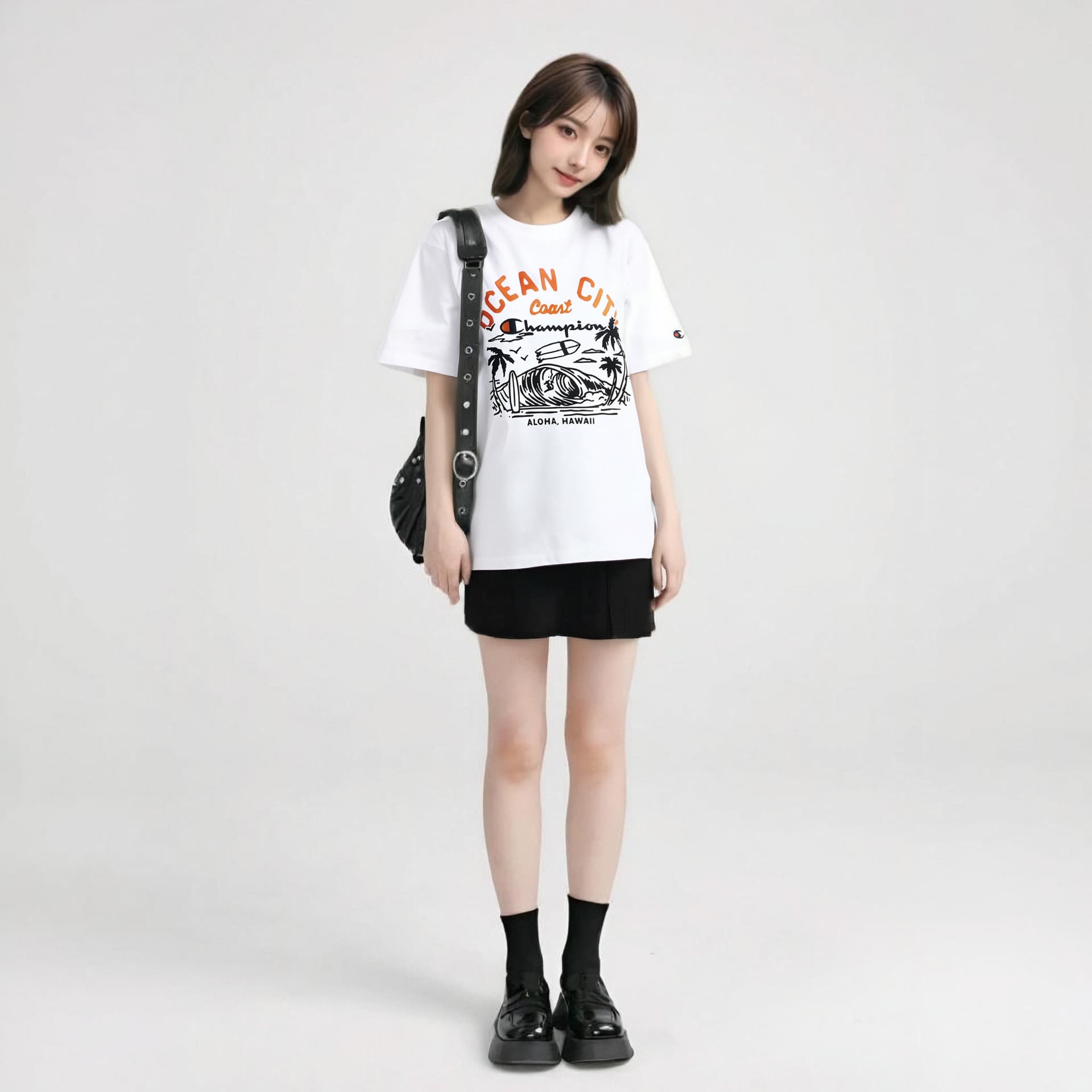 Футболка Champion FunnyTee Rochester logoT - изображение 4