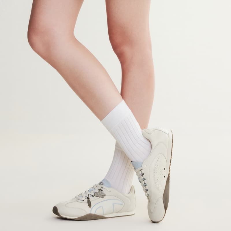 Кроссовки Champion Повседневная обувь Low Топ Linen Ballet Blue Women's - изображение 7