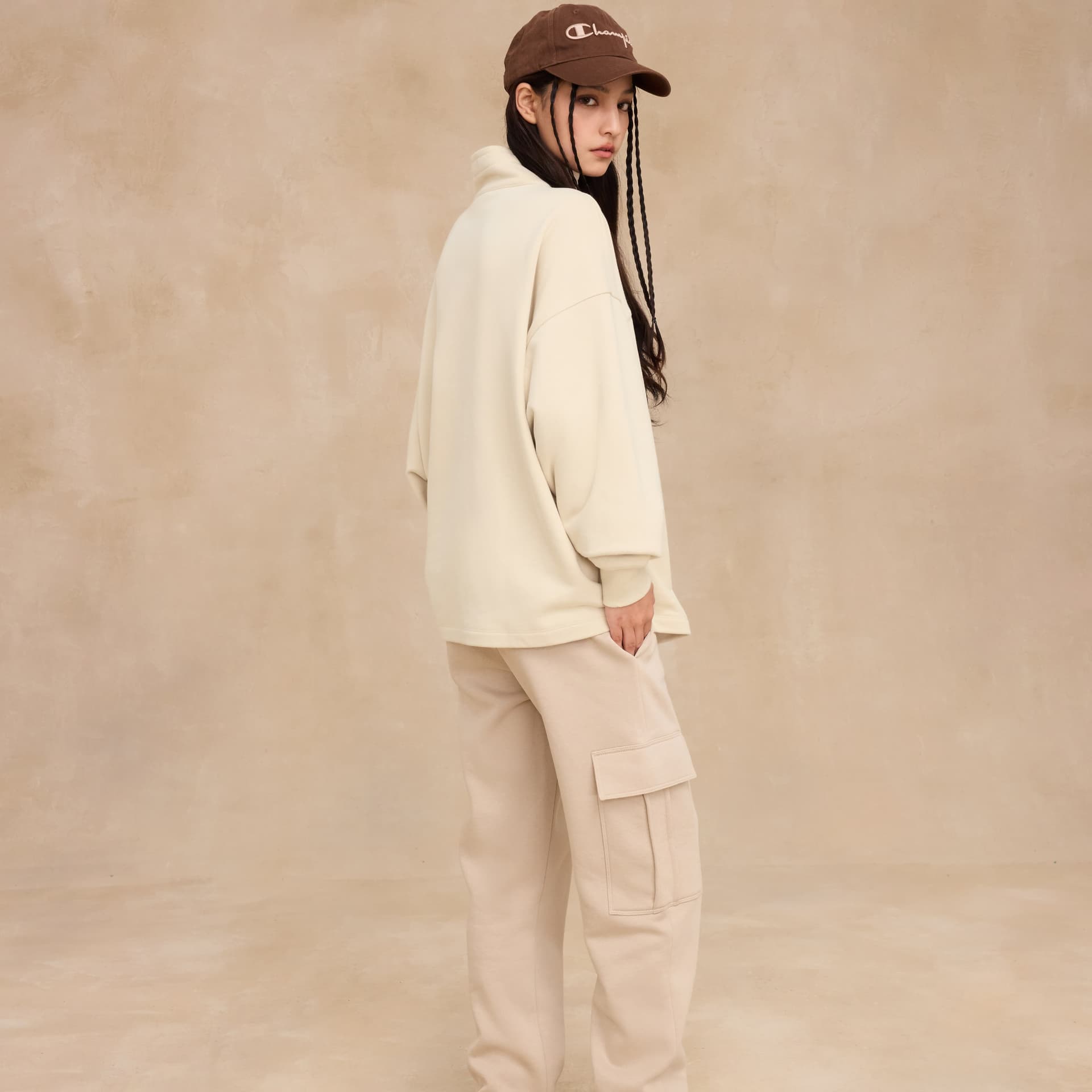 Худи Champion FW24 script shop C-Logo - изображение 4