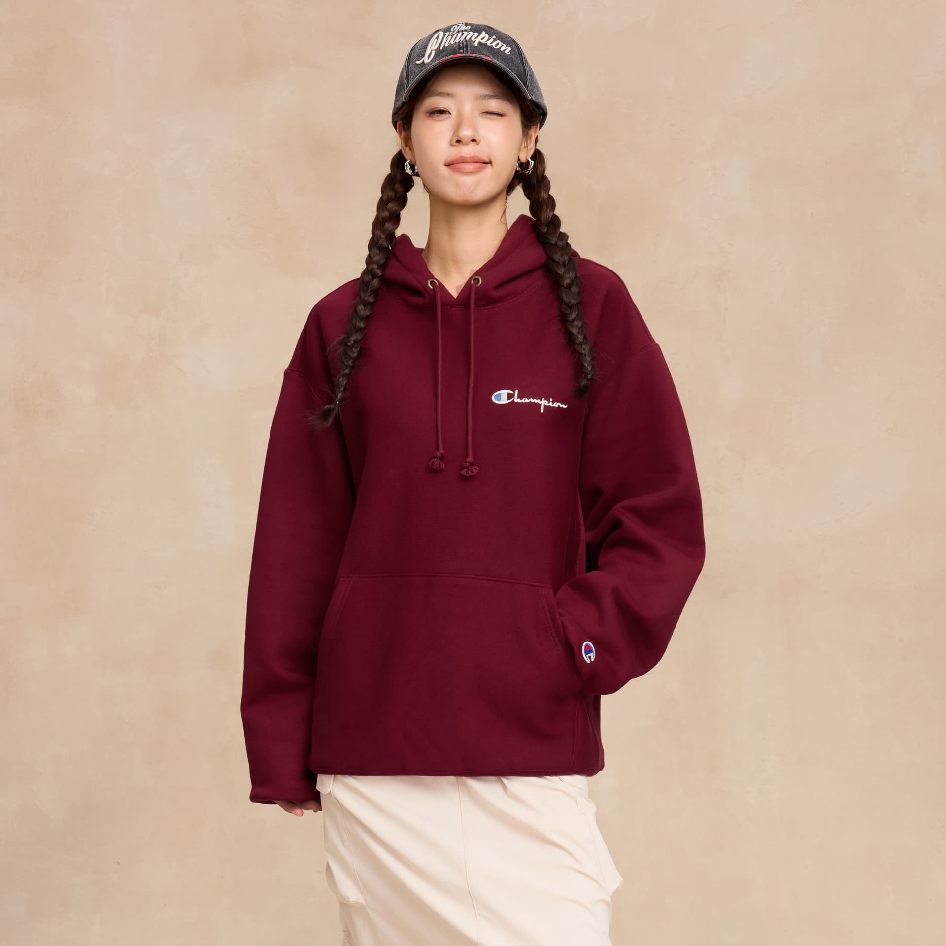 Худи Champion FW22 Logo - изображение 4