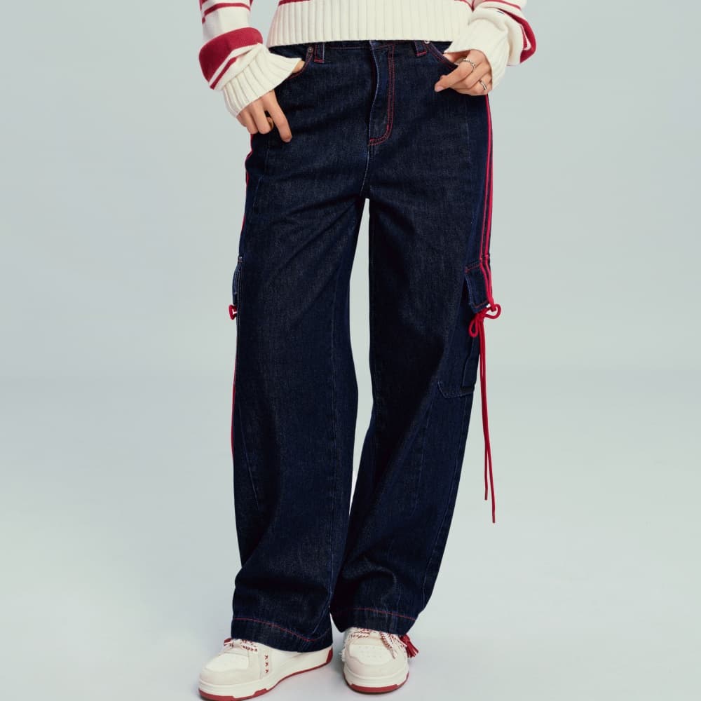 Джинсы Champion CNY SS26 Джинсы Женские - изображение 3