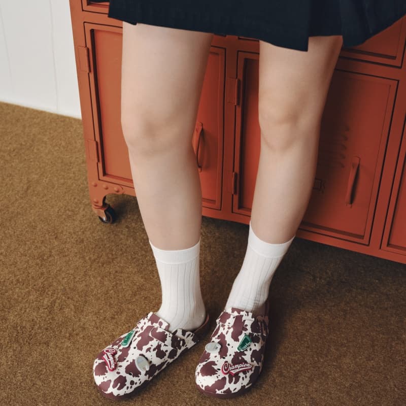 Сандалии Champion ЭВА Пластик Сабо Резина Стиль Обувь Birkenstock Унисекс Карамельный Коричневый Лён - изображение 6