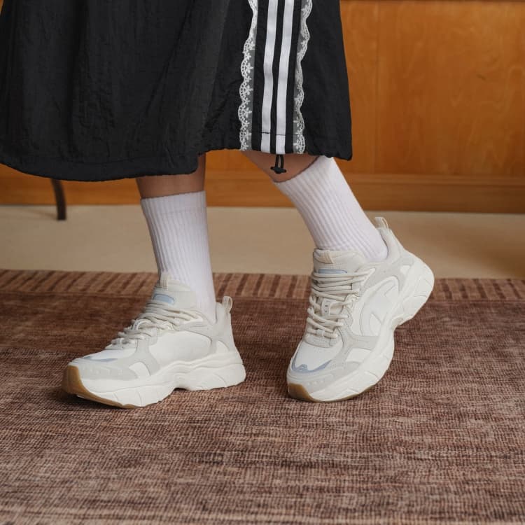 Кроссовки Champion Chunky Sneakers Low Top Milk White Linen Women's - изображение 7