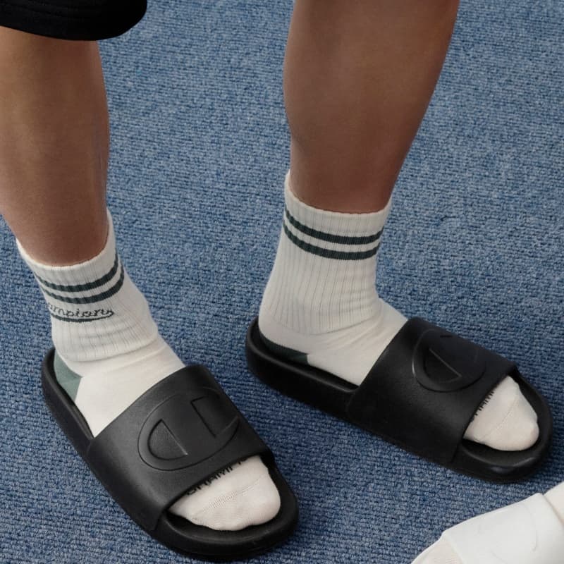 Сандалии Champion Шлепанцы Унисекс Черные - изображение 7