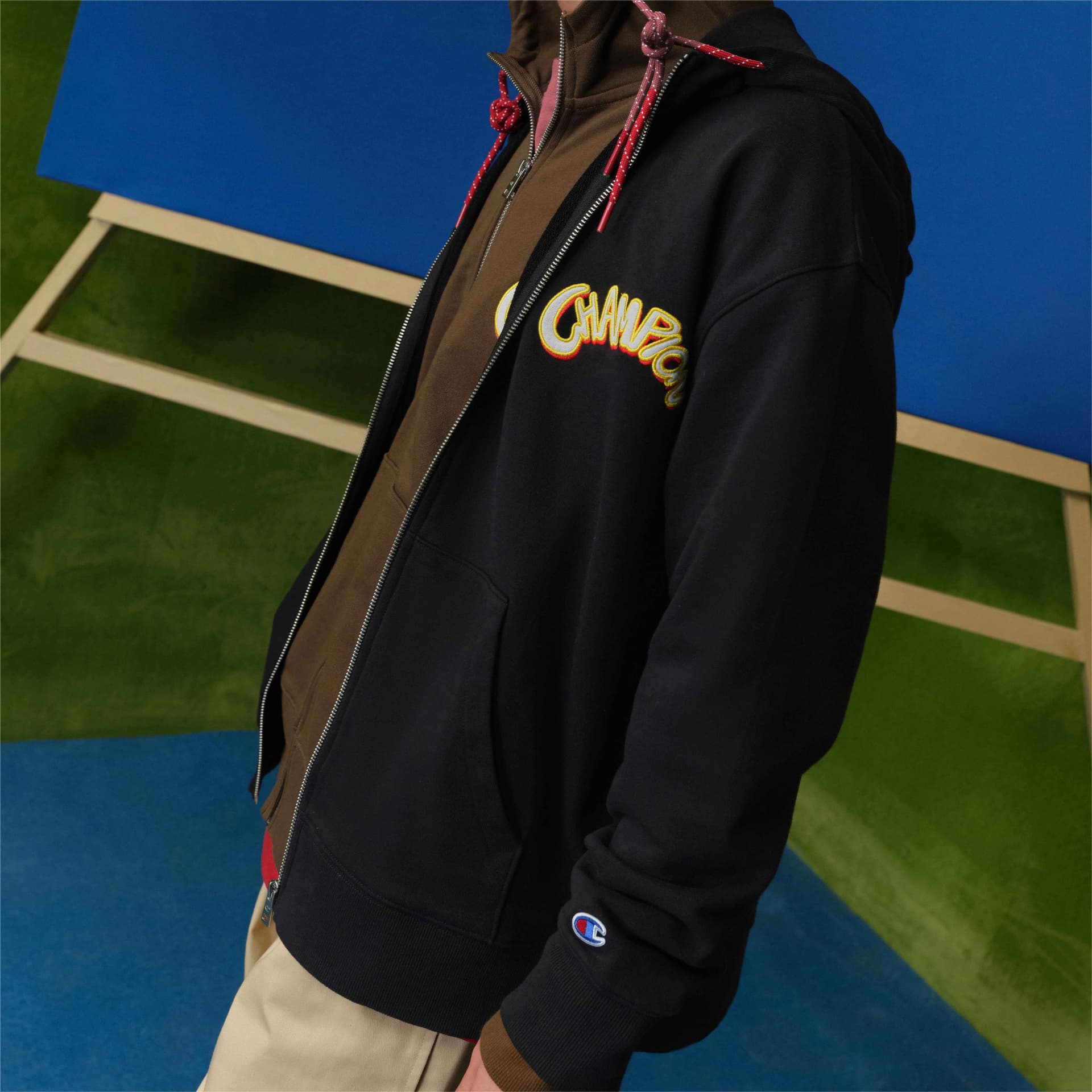 Худи Champion SS24 Logo - изображение 4