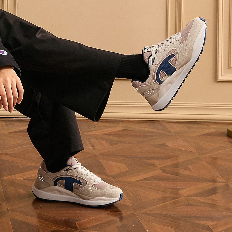 Кроссовки Champion Low Top Cages Sneakers Пшенично-коричневый/Темно-синий Мужской - изображение 6