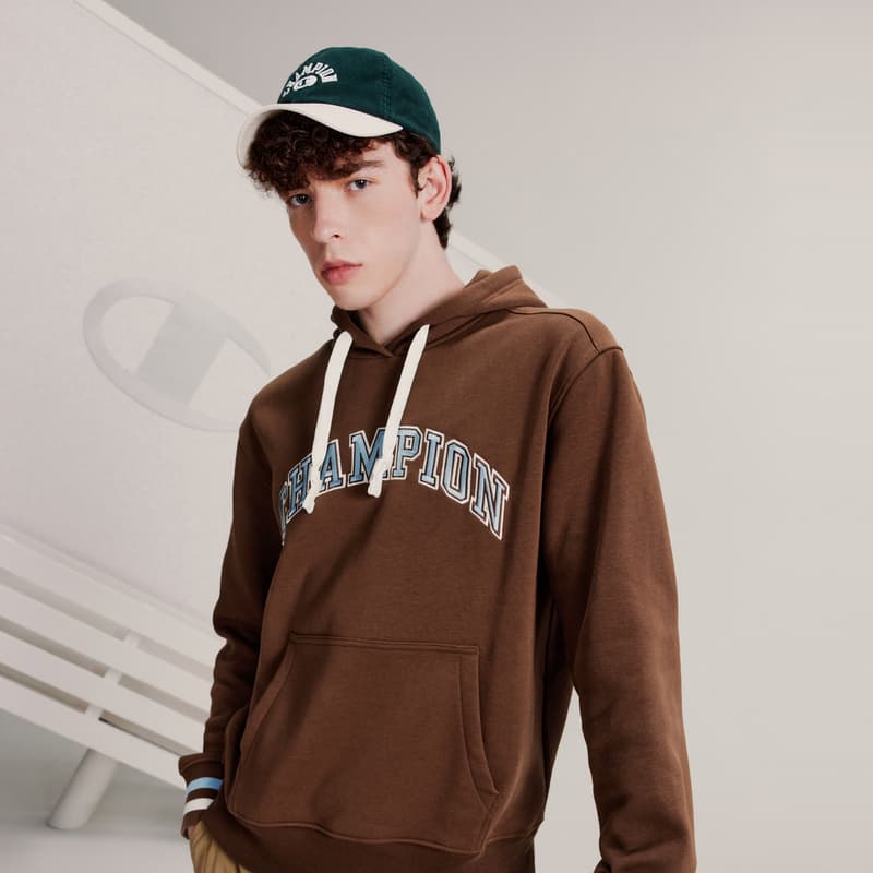Худи Champion FW23 Rochester Logo - изображение 4