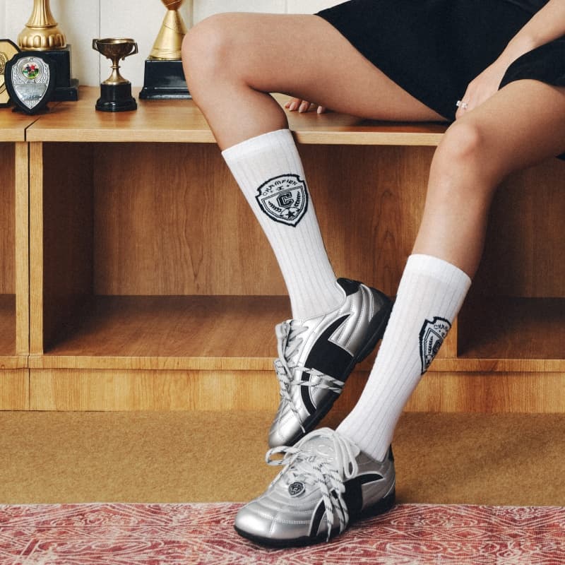 Кроссовки для бега Champion Беговые кроссовки Low Top Silver White Black Мужские - изображение 8