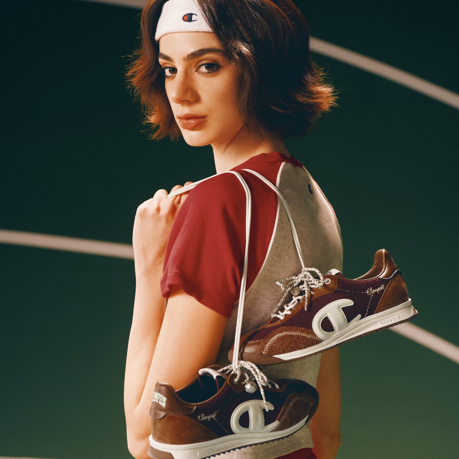 Кроссовки для бега Champion Low Top Беговые кроссовки Женские Ореховый - изображение 8