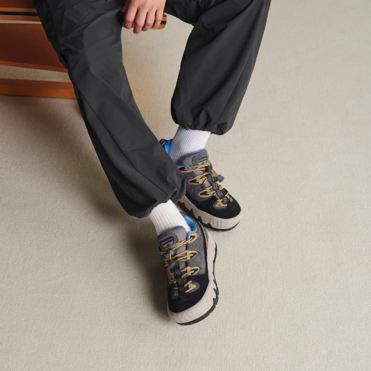 Кроссовки Champion Skate Shoes Low Top Черный Туманный Серый Мужской - изображение 6