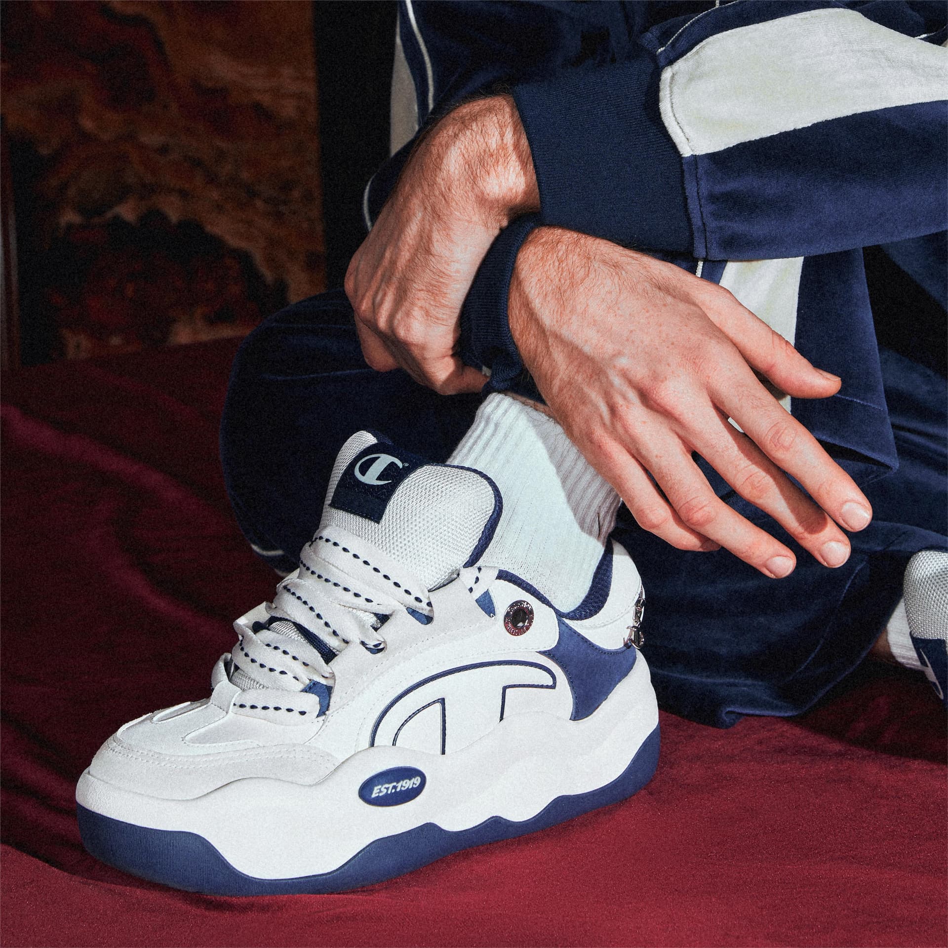 Кроссовки Champion Essentials CloudNine V1 Navy - изображение 8