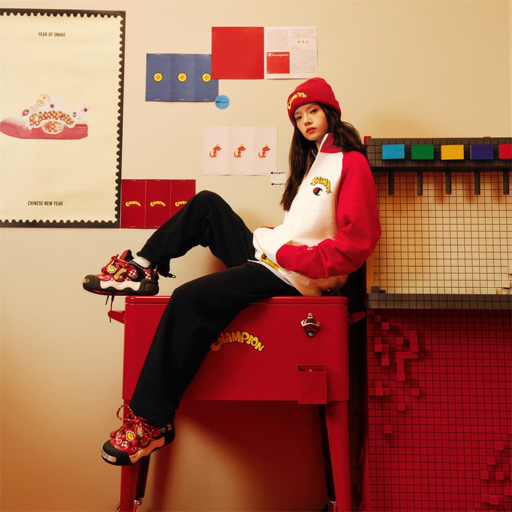 Кроссовки Champion Puffy Donut Ember Red/Black - изображение 8
