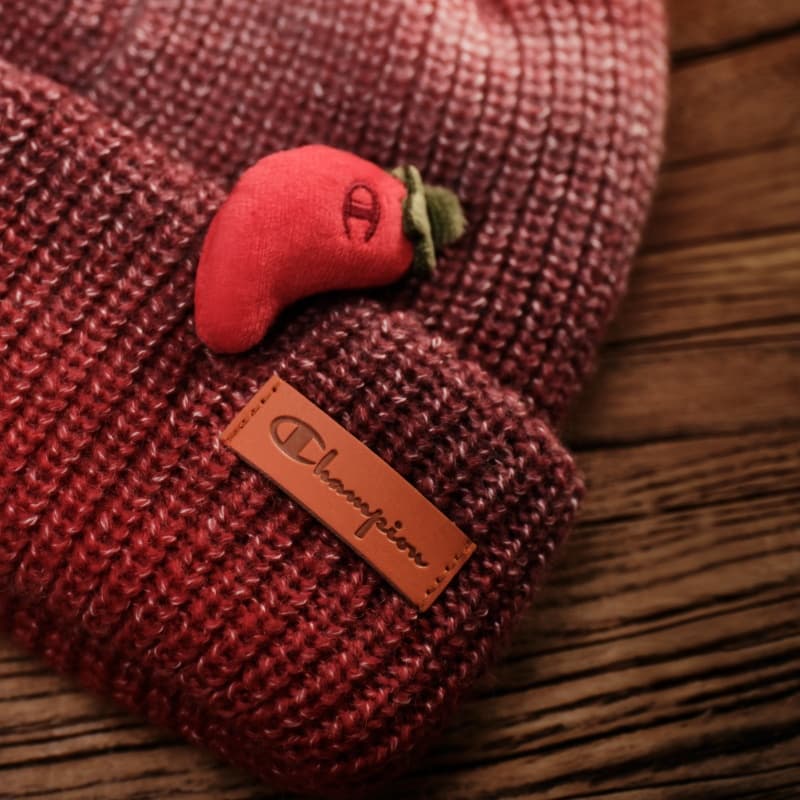 Шапка Champion Хотпот FW25 Минималистичный Универсальный черный Модный Контрастные цвета Удобный Термозащитный Утолщенный 100% акрил Шапки-бини Унисекс Парный - изображение 4