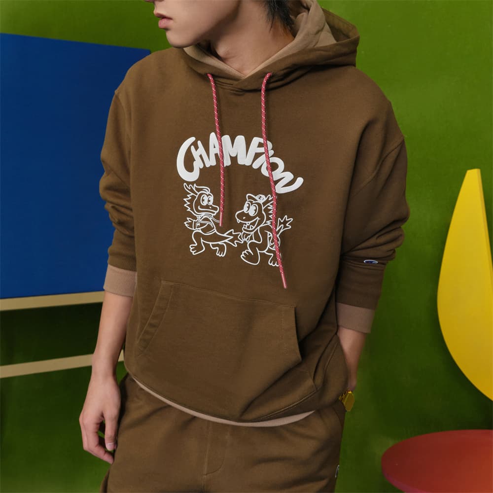 Худи Champion SS24 Logo - изображение 6