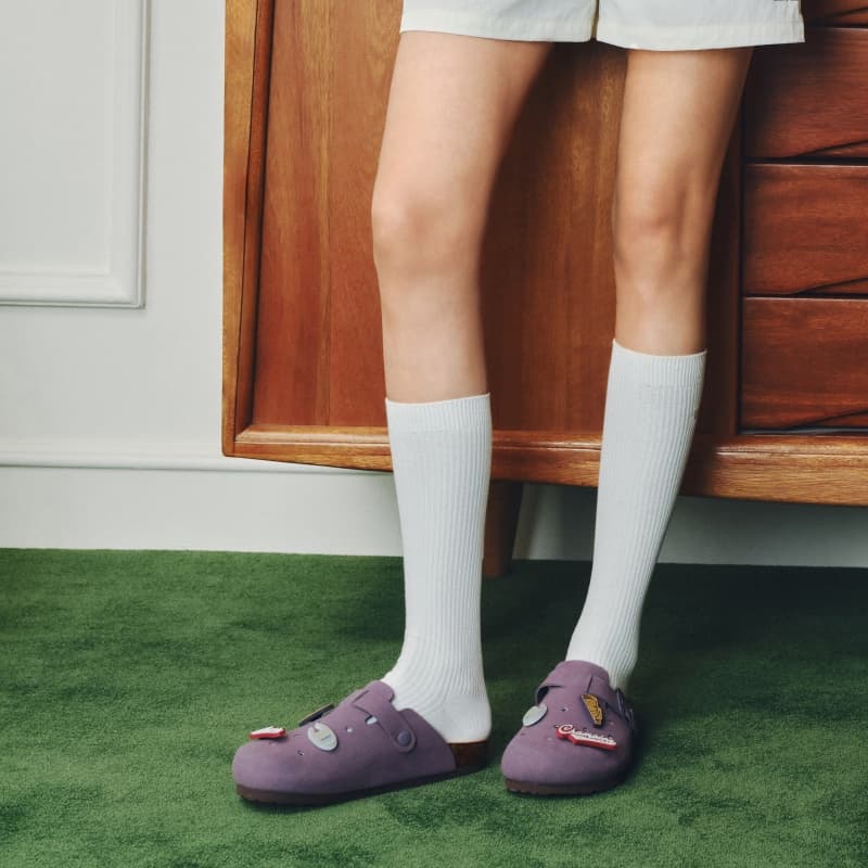 Сандалии Champion Обувь Birkenstock Унисекс Инжирный Фиолетовый - изображение 8