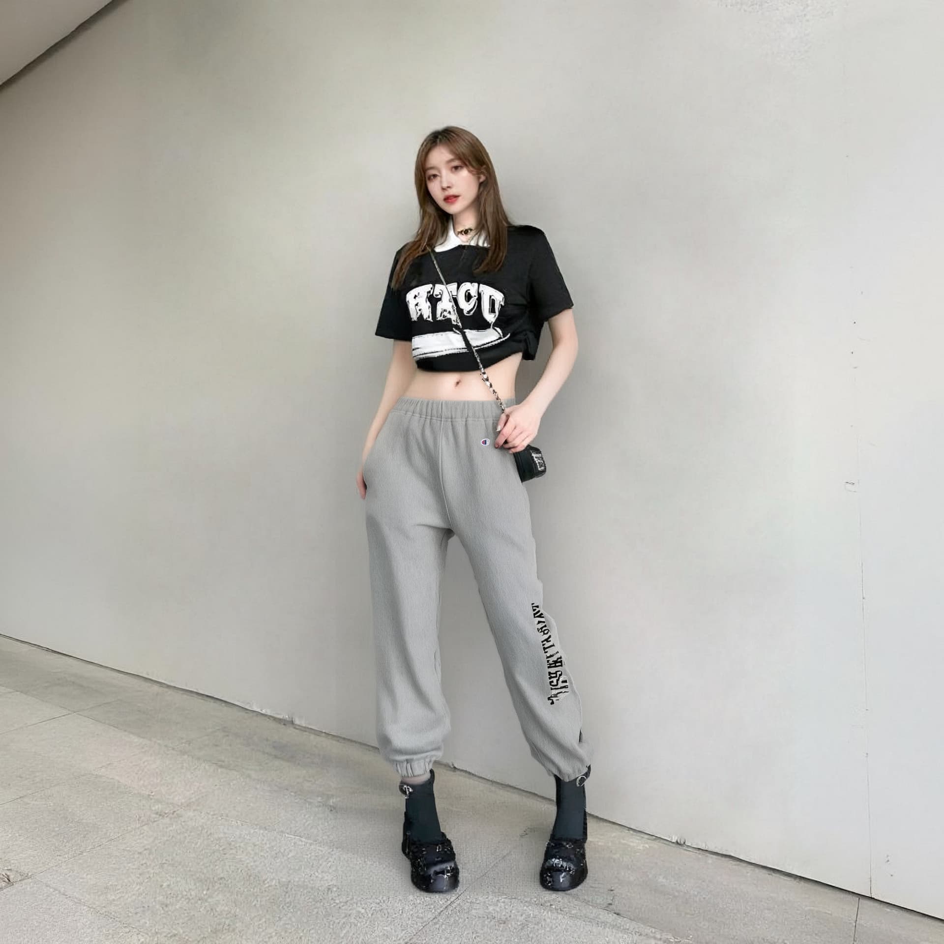 Штаны Champion x Thisisneverthat FW23 C-Logo - изображение 3