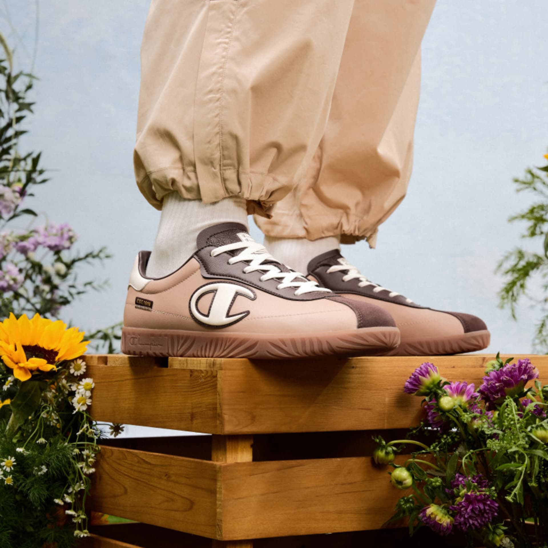 Кроссовки Champion Champ Trainer EC Brown - изображение 6
