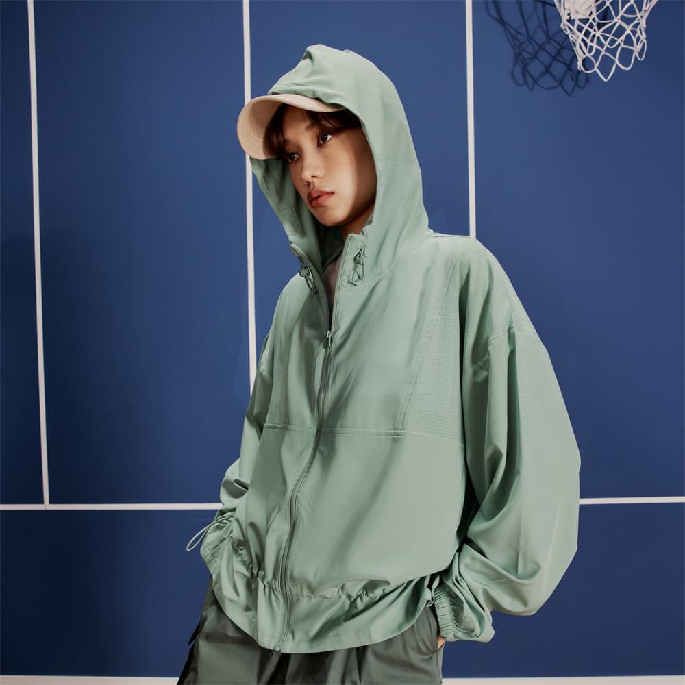 Куртка Champion С капюшоном кардиган куртки и пальто для повседневной уличной спортивной версии для женщин - изображение 4