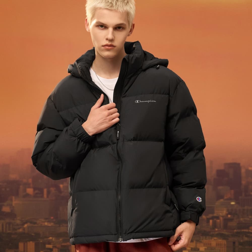 Зимняя куртка Champion Unisex Down Jackets Чемпион Унисекс Пуховики - изображение 4