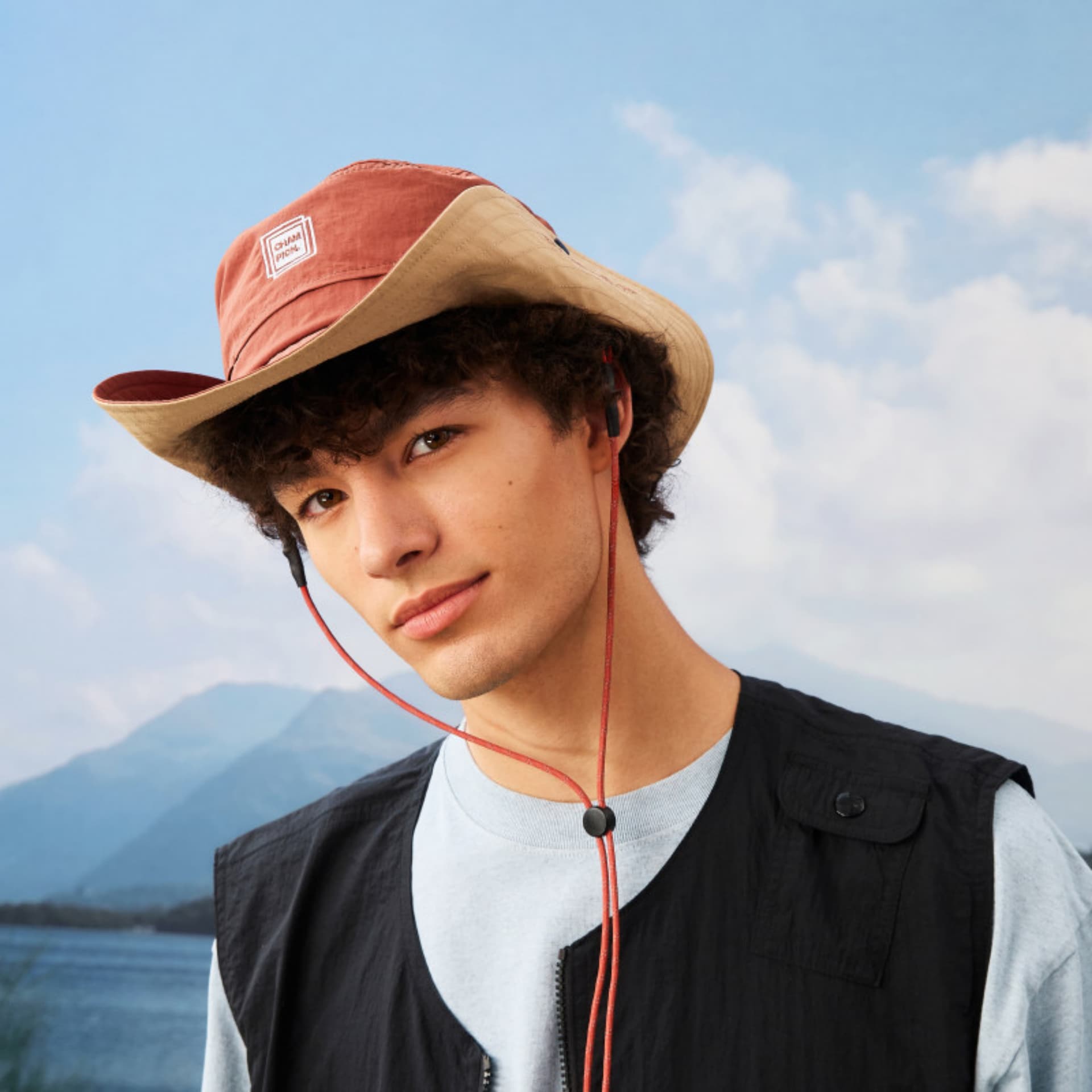 Панама Champion Cowboy Bucket Hat Универсальный модный спортивный повседневный минималистичный классический винтажный логотип бренда легкий индивидуальный нейлон шляпы ведра унисекс парный - изображение 16