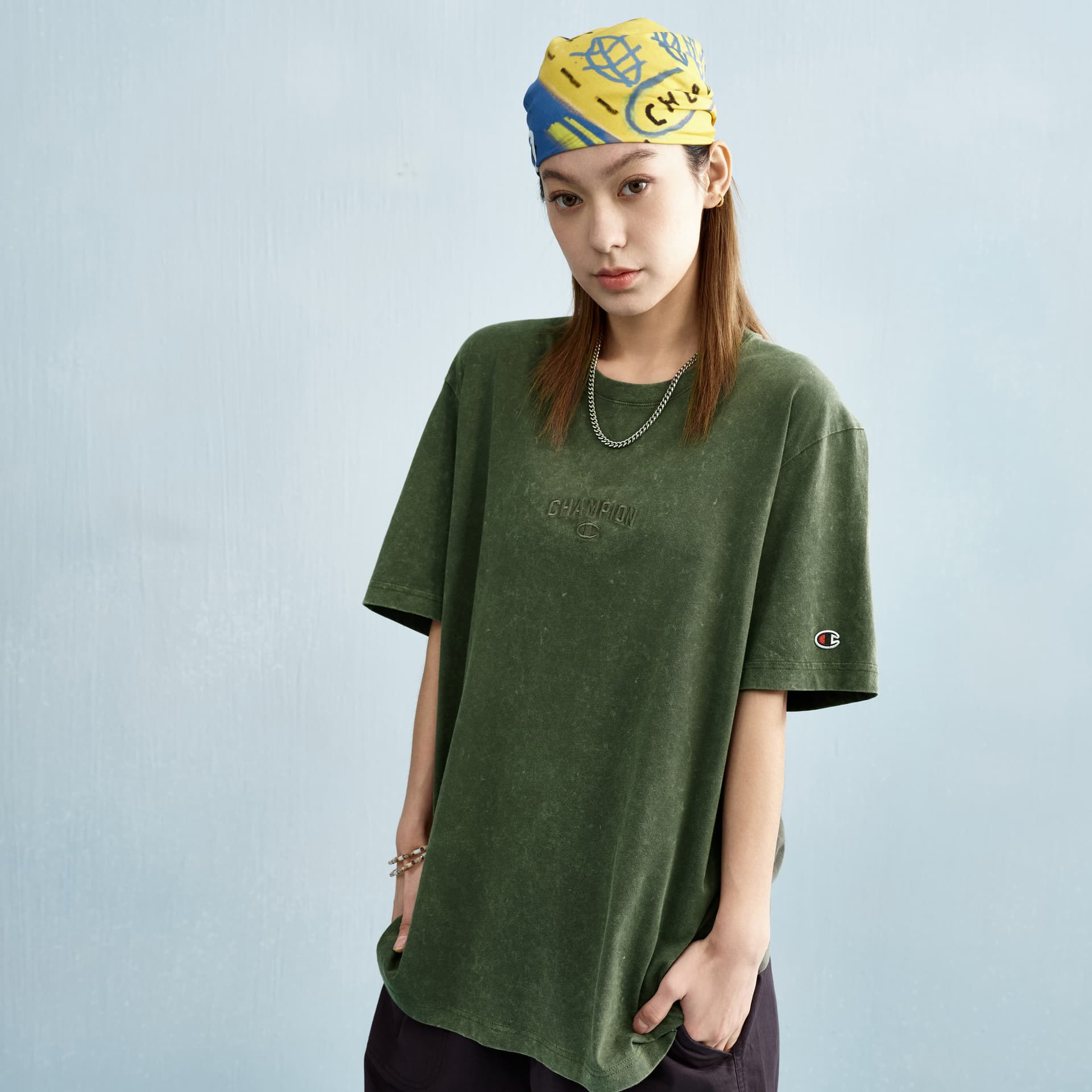 Футболка Champion SS25 Mineral Dye T - изображение 5