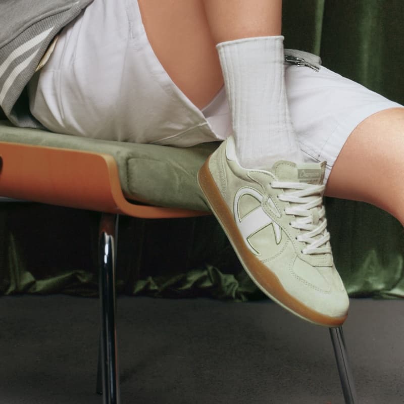 Кроссовки Champion Low Top Повседневная Обувь Женская Спаржа Зеленый Молочный Белый - изображение 6