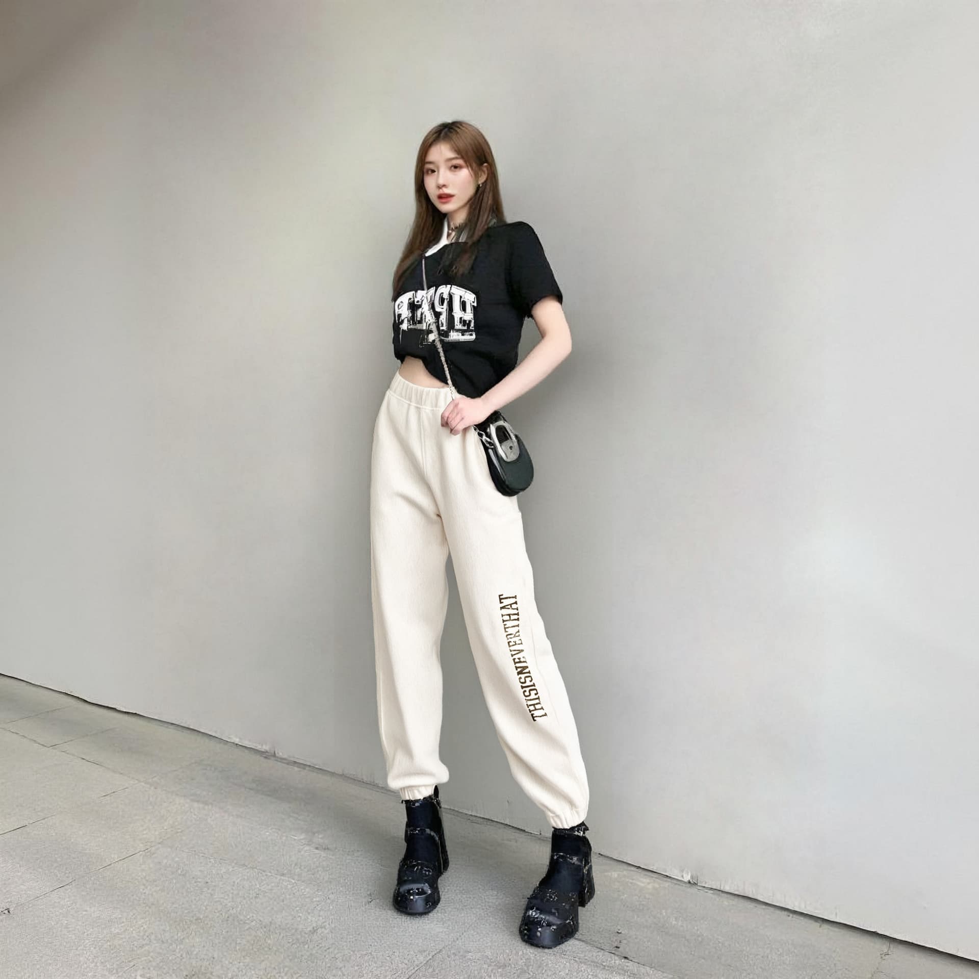 Штаны Champion x Thisisneverthat FW23 C-Logo - изображение 5