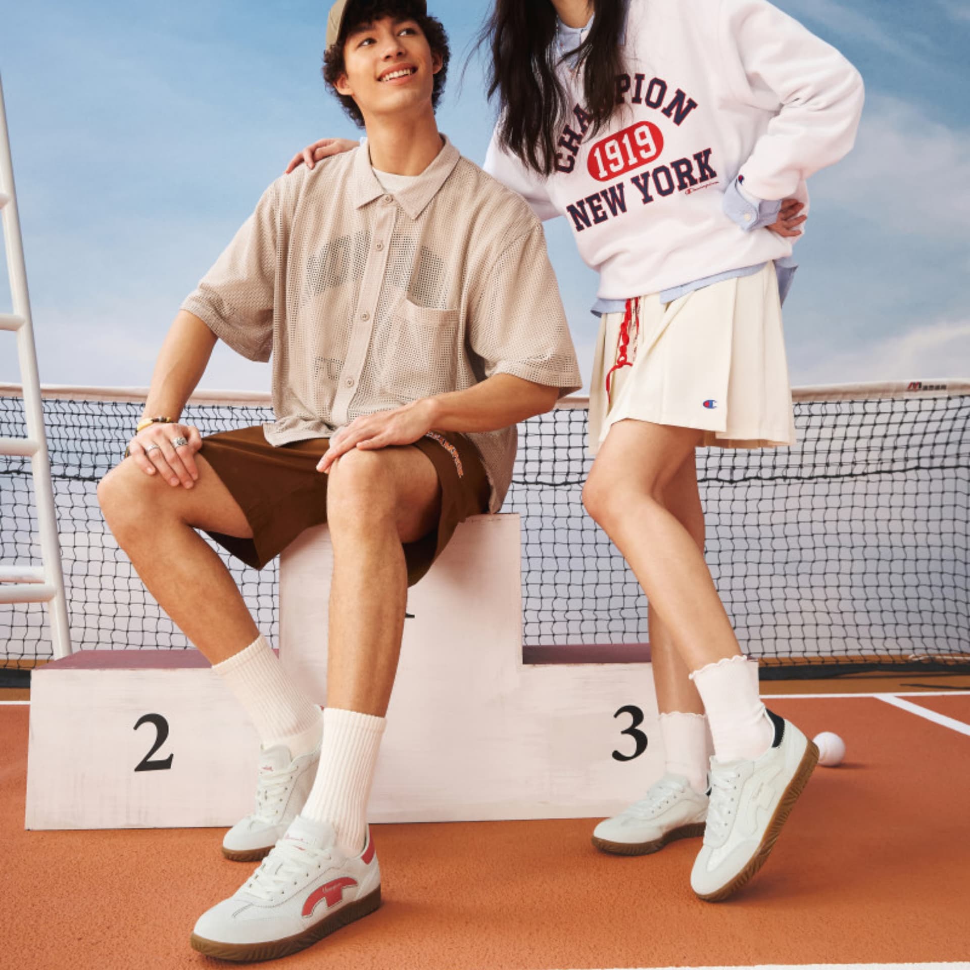 Кроссовки Champion T Trainers 2,0 Balance Низкие Скейтборд Обувь Женская Молочно-белый Черный - изображение 8