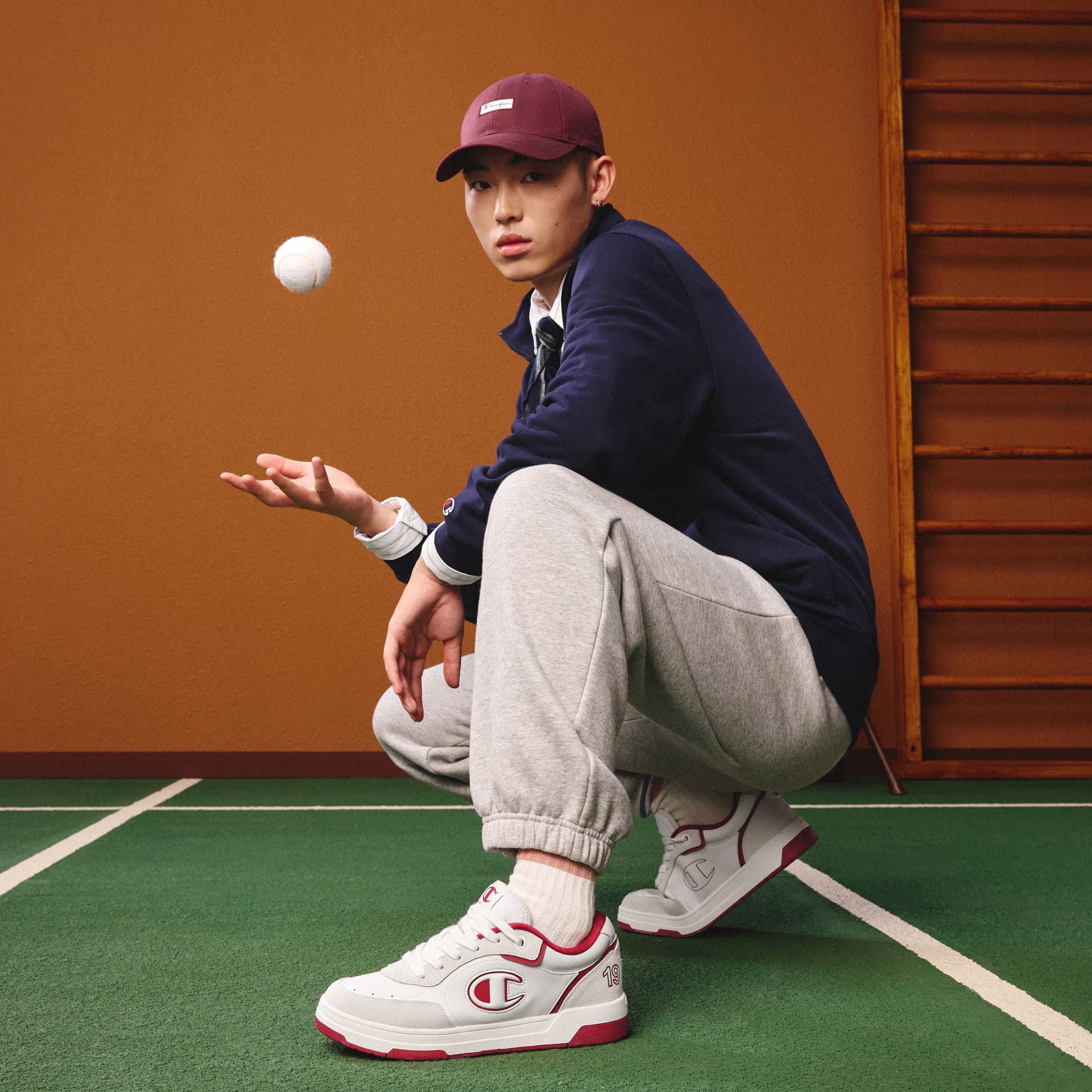 Кроссовки Champion Street Skater 2 Milk White Ember Red - изображение 6