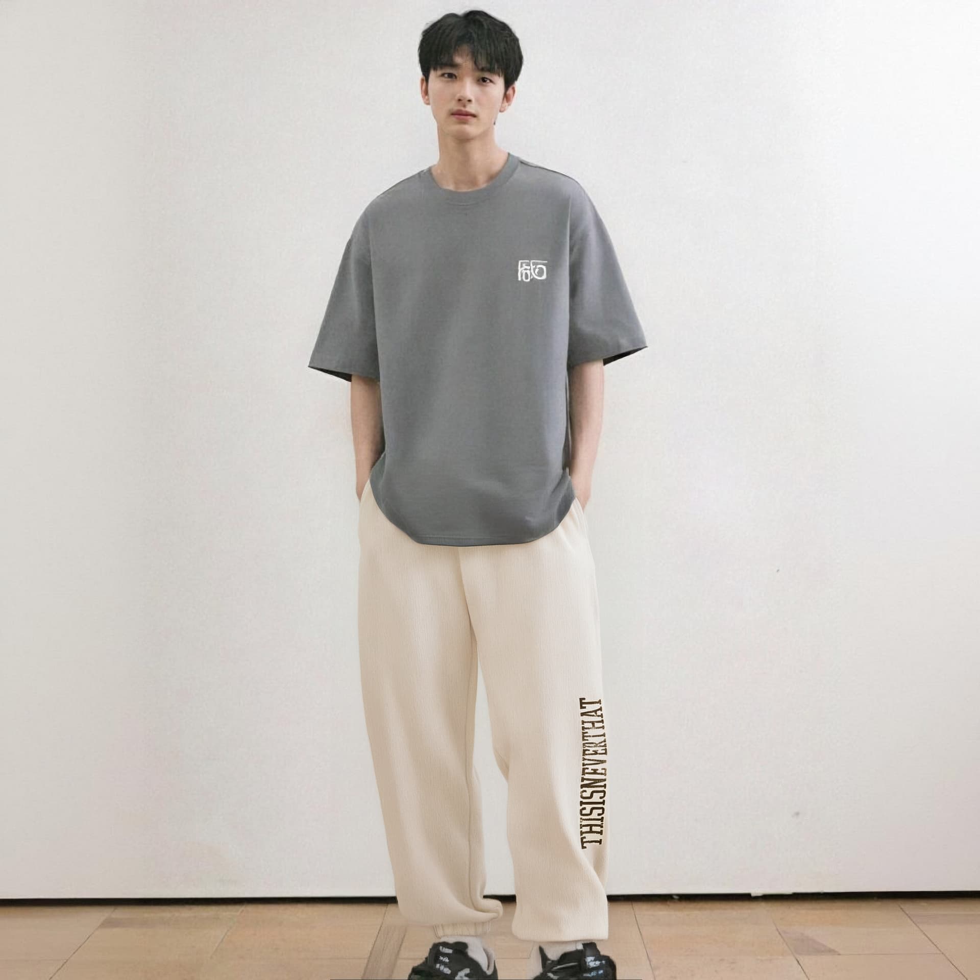 Штаны Champion x Thisisneverthat FW23 C-Logo - изображение 4