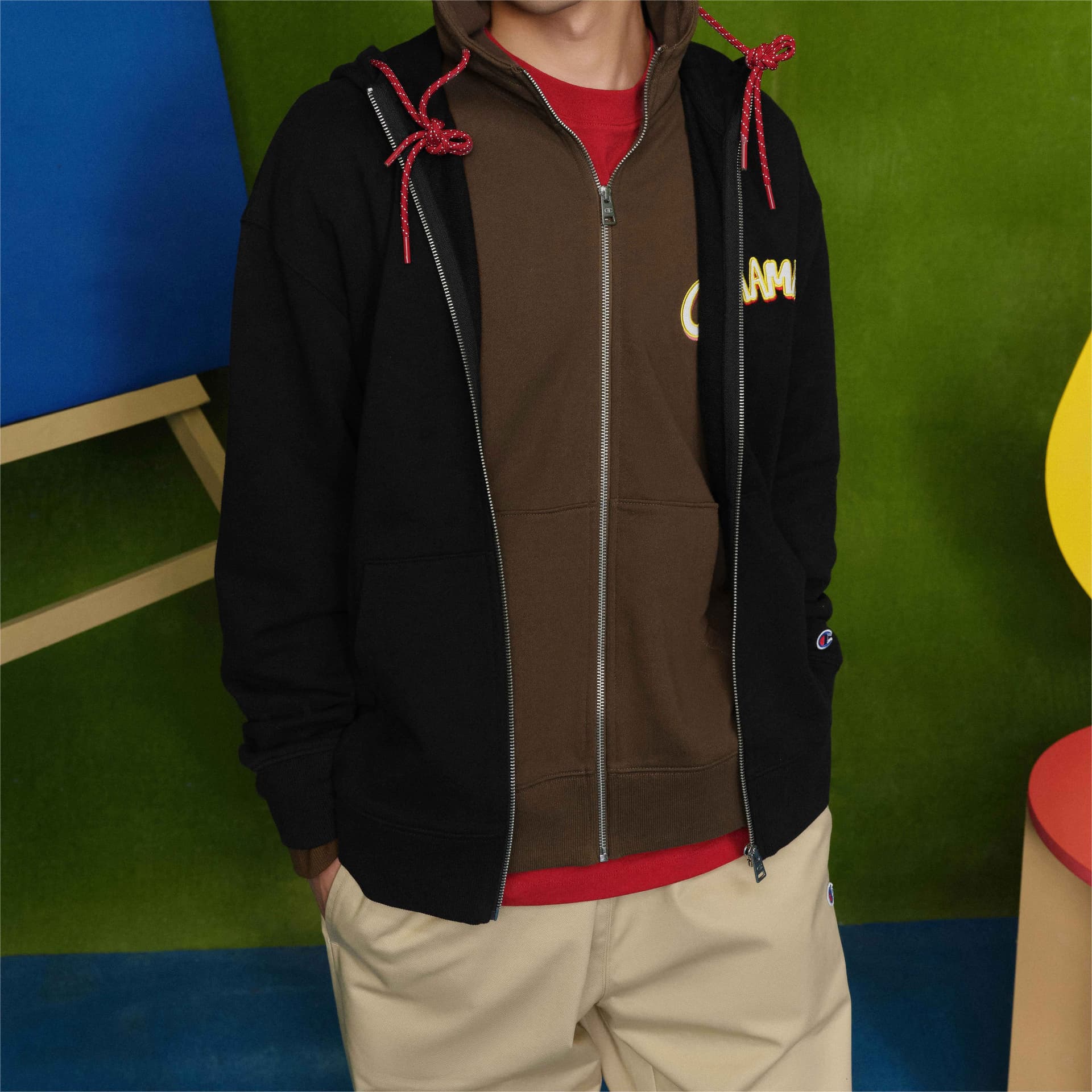 Худи Champion SS24 Logo - изображение 3