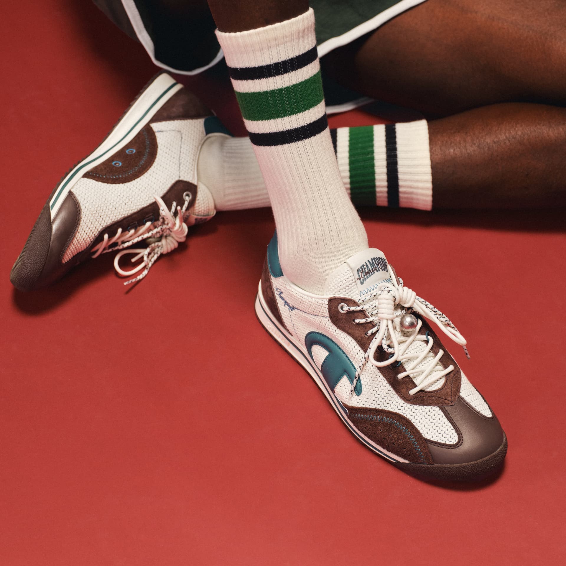 Кроссовки Champion Low Top Повседневная обувь Мужская Барочный коричневый - изображение 7