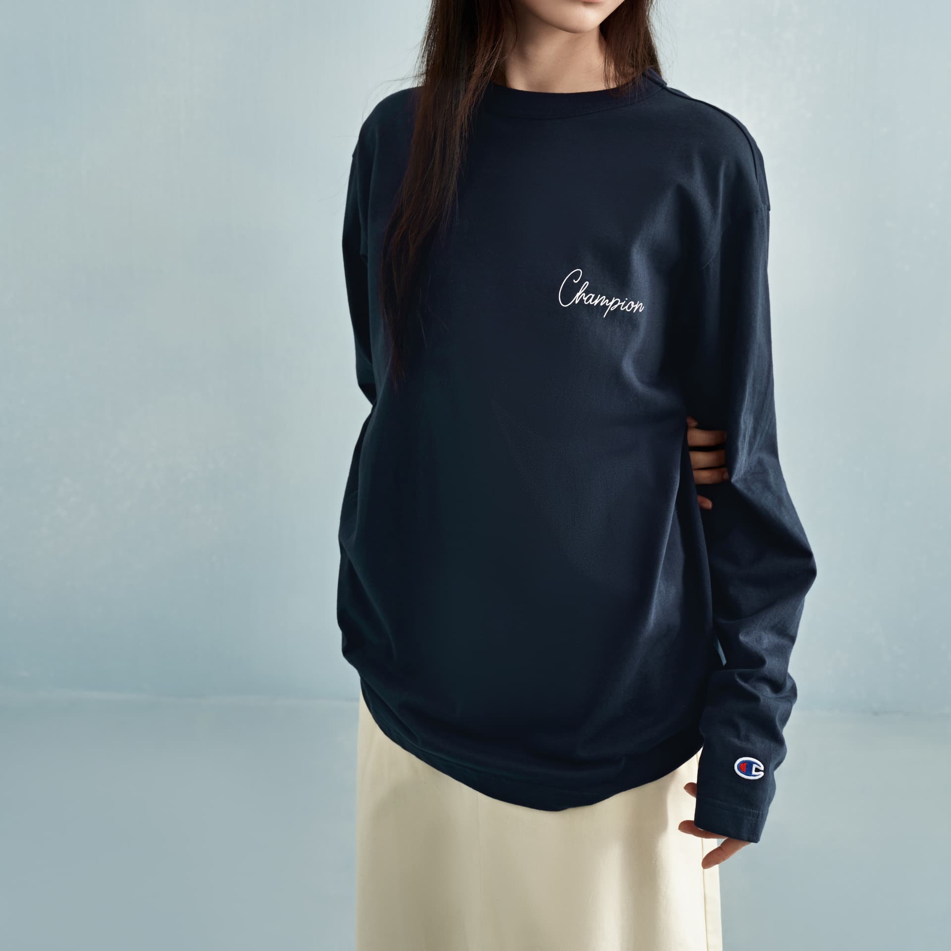 Футболка Champion T-Shirt Японская версия Унисекс - изображение 5