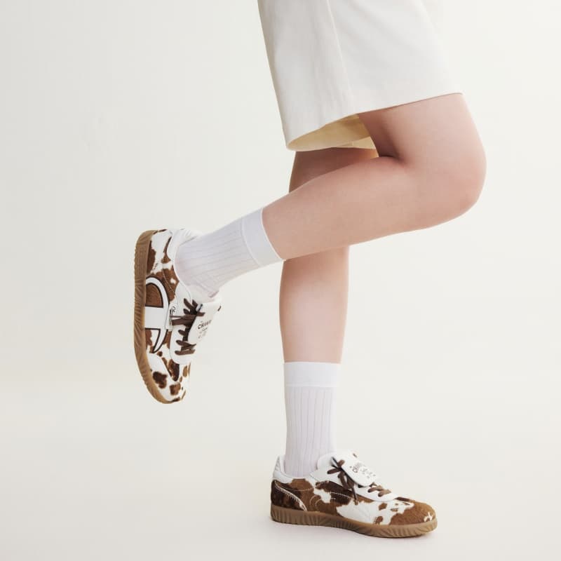 Кроссовки Champion Skate Shoes Low Top Shishio Brown Milk White Women's - изображение 8