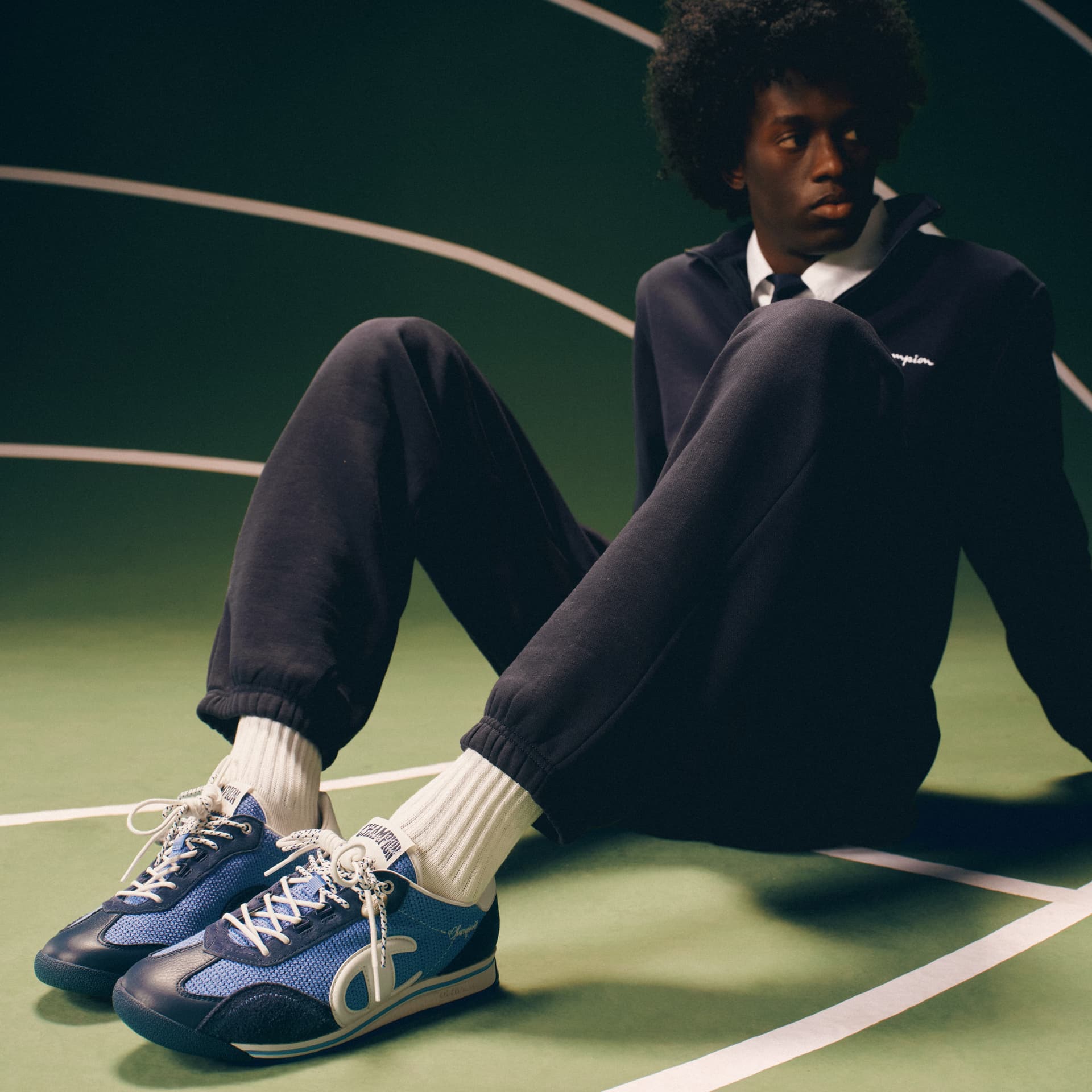 Кроссовки для бега Champion Low Top Беговые кроссовки Мужские CAESAR Blue - изображение 8