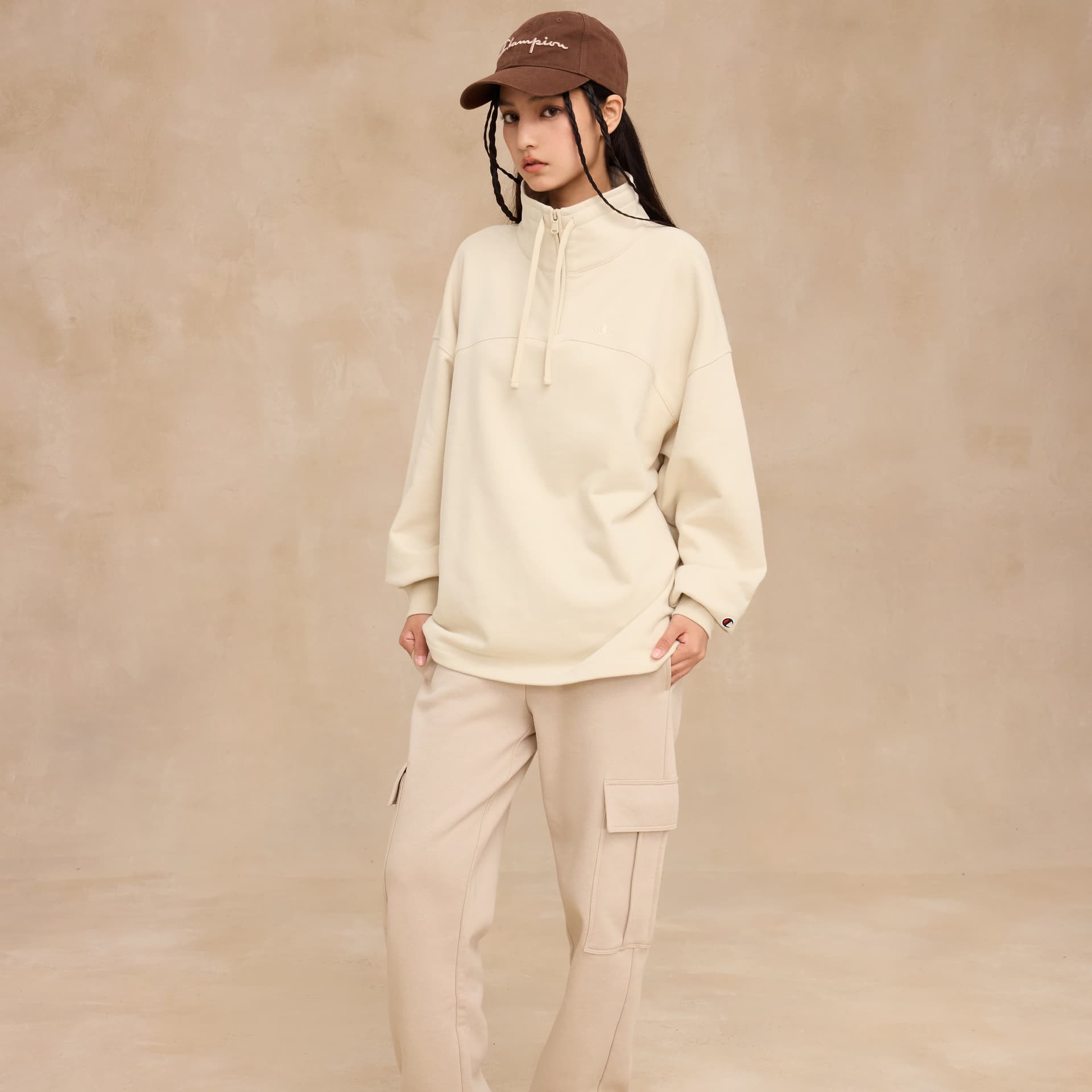 Худи Champion FW24 script shop C-Logo - изображение 3