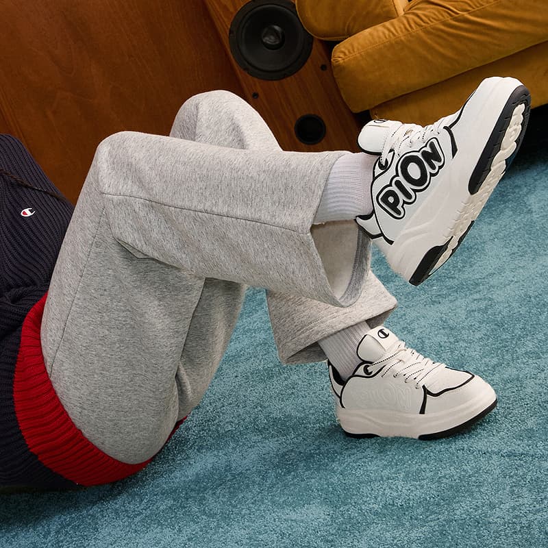 Кроссовки Champion Low Top Повседневная обувь Женская Молочно-белый Черный - изображение 6