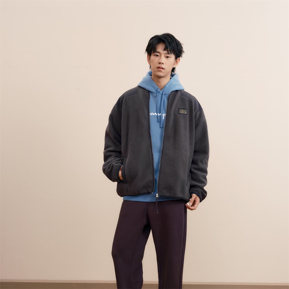 Куртка Champion FW24 SURPLUS+Utility Куртки Пальто Унисекс Темно-Серый - изображение 5
