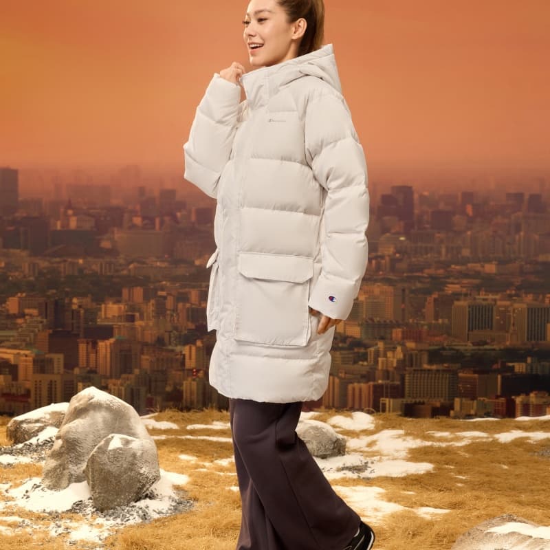 Зимняя куртка Champion Unisex Down Jackets Чемпион Унисекс Пуховики - изображение 5