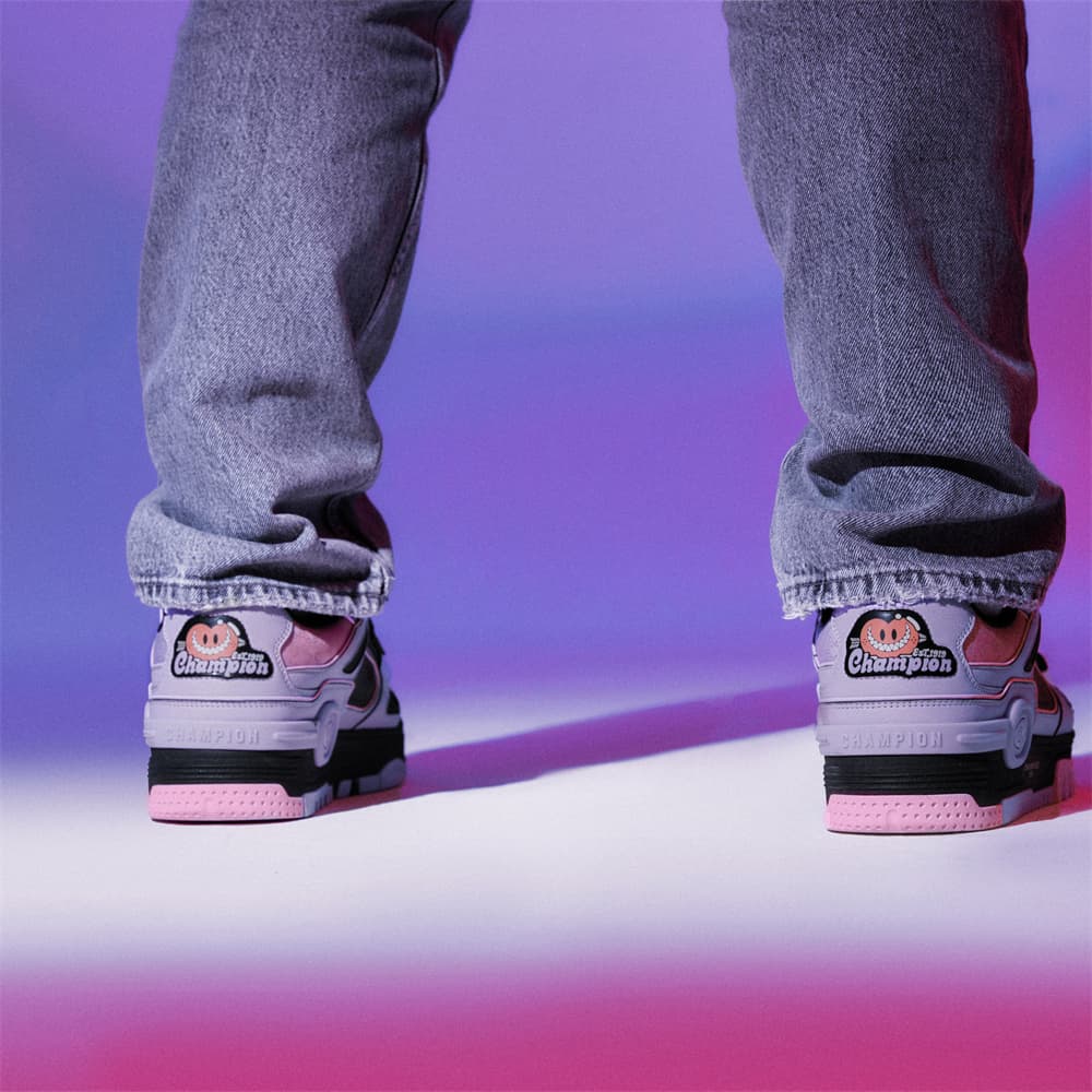 Кроссовки BIGHEART x Champion Essentials Black Purple - изображение 9