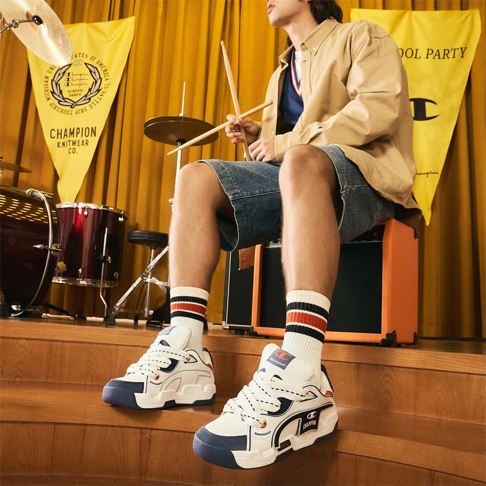 Кроссовки Champion Essentials White Blue - изображение 8